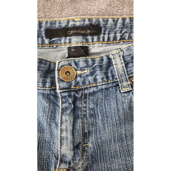 Calvin Klein Relaxed Straight‎ Size Leg 30/10 Blue Jeans RN 36009 - Picture 2 of 13